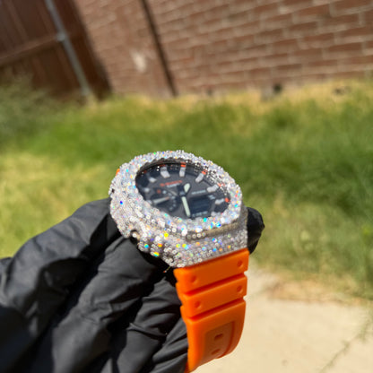 Moissanite Casio G Shock GA2100