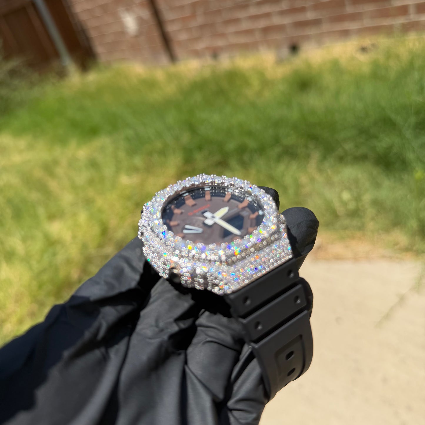 Moissanite Casio G Shock GA2100