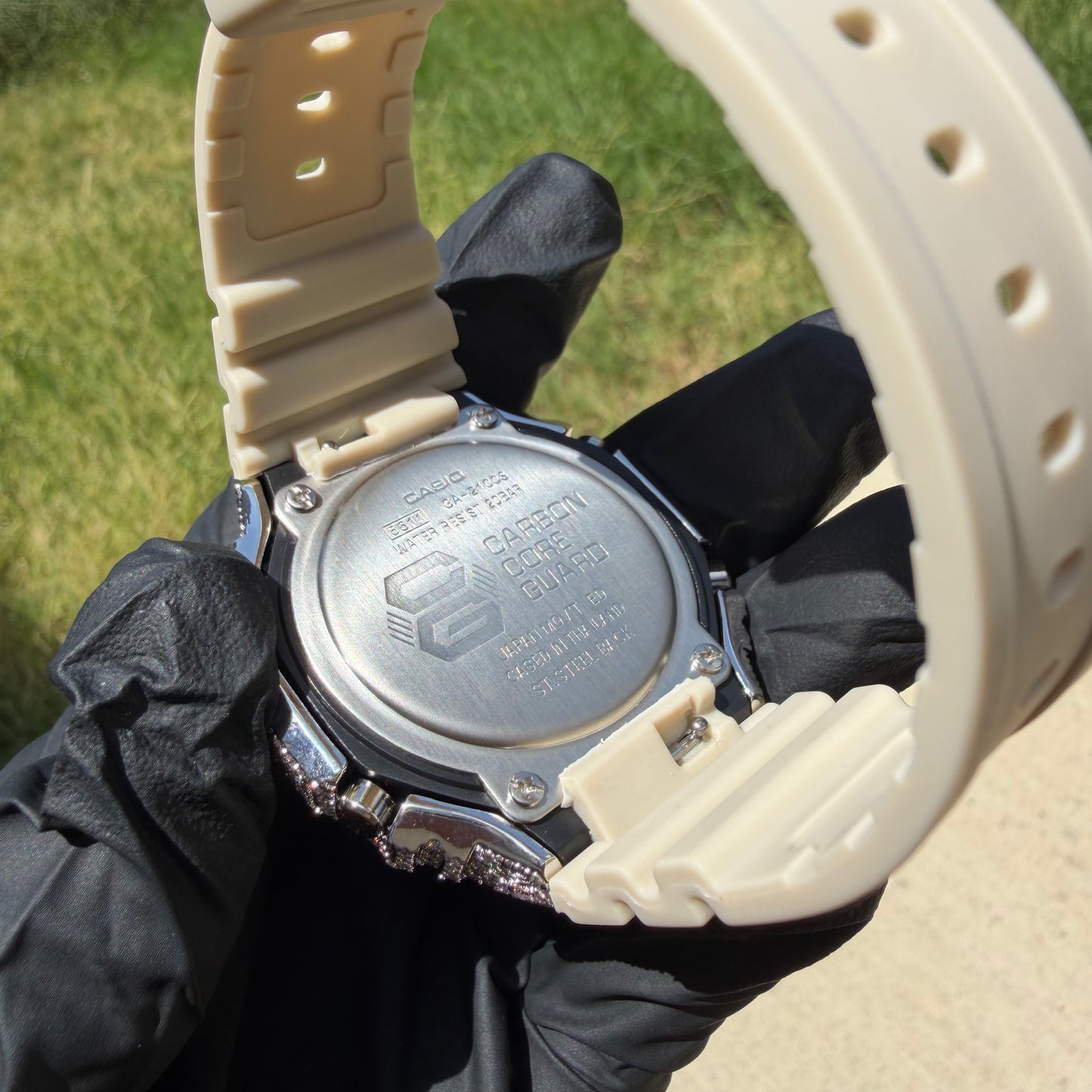 Moissanite Casio G Shock GA2100