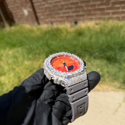 Moissanite Casio G Shock GA2100