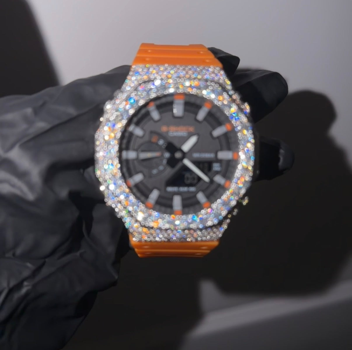 Moissanite Casio G Shock GA2100