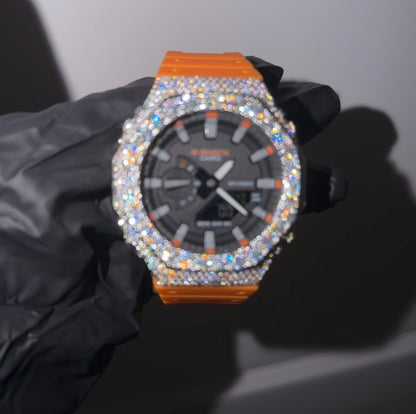 Moissanite Casio G Shock GA2100