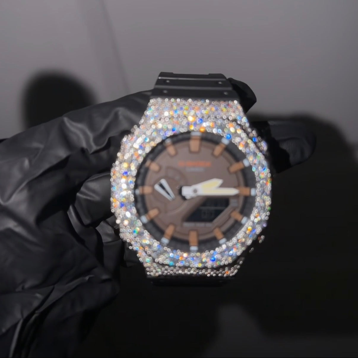 Moissanite Casio G Shock GA2100