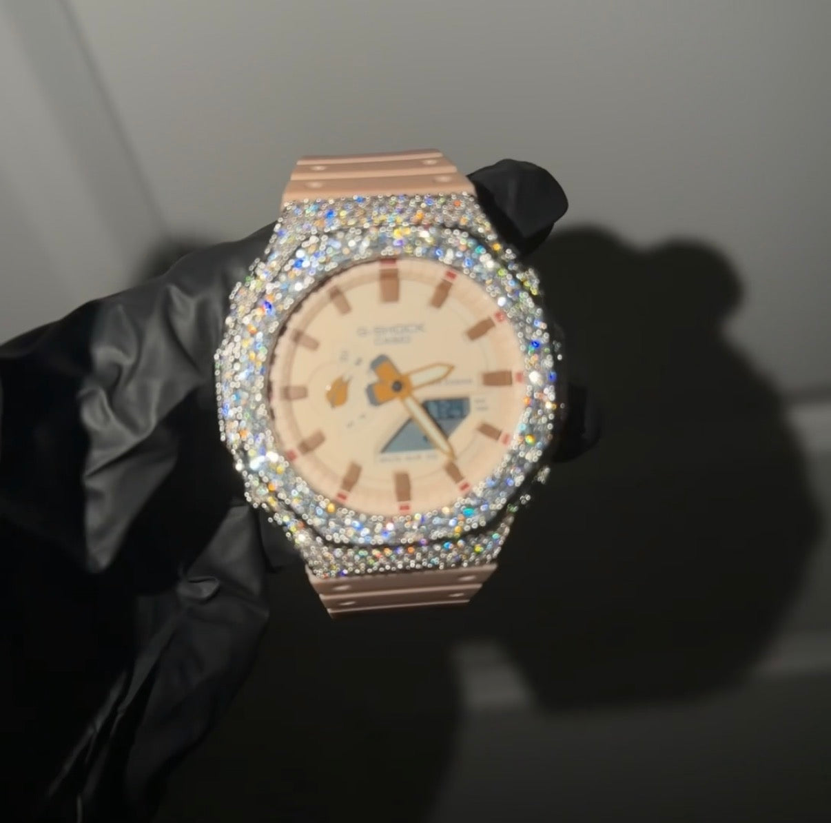 Moissanite Casio G Shock GA2100