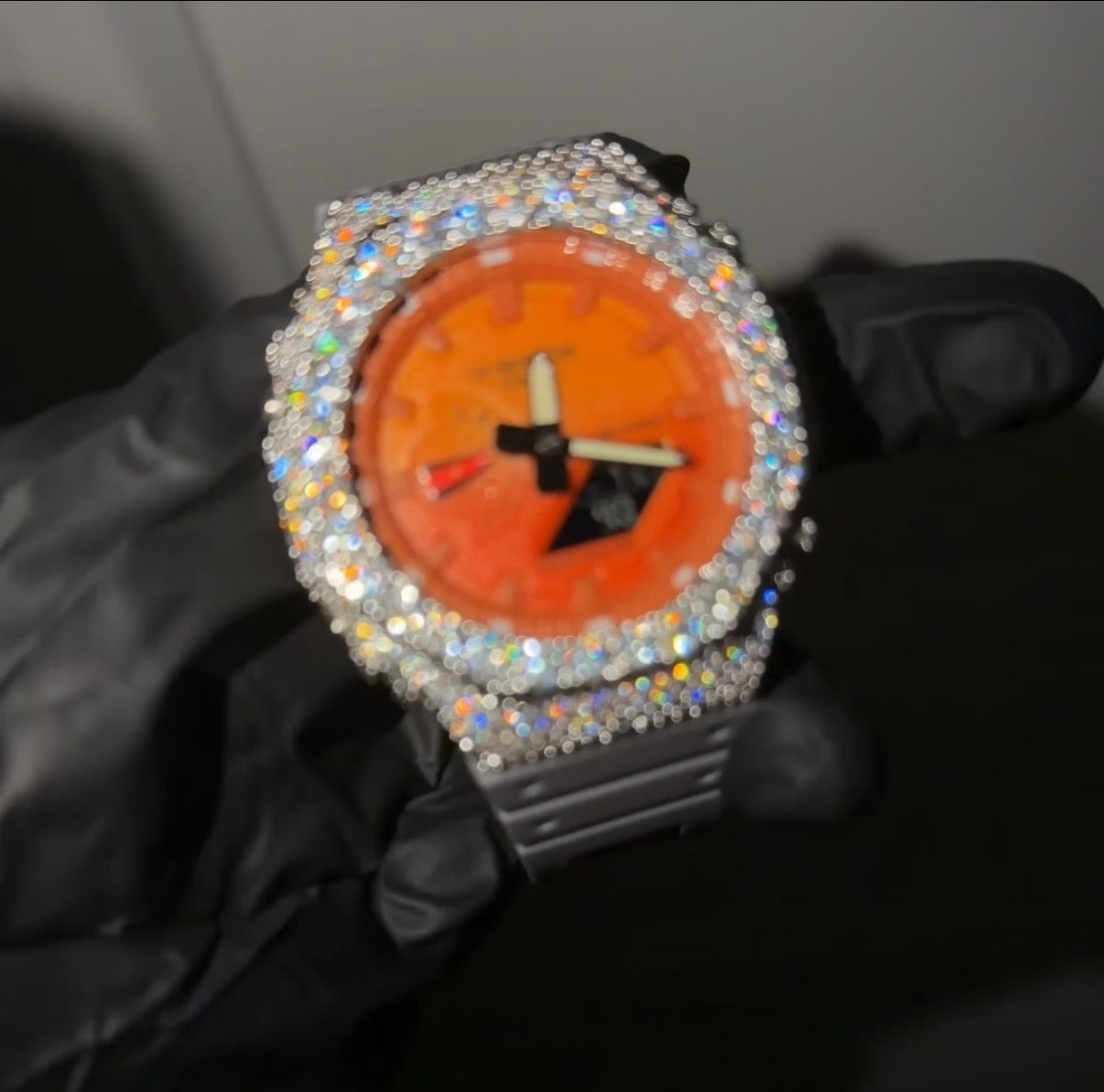 Moissanite Casio G Shock GA2100