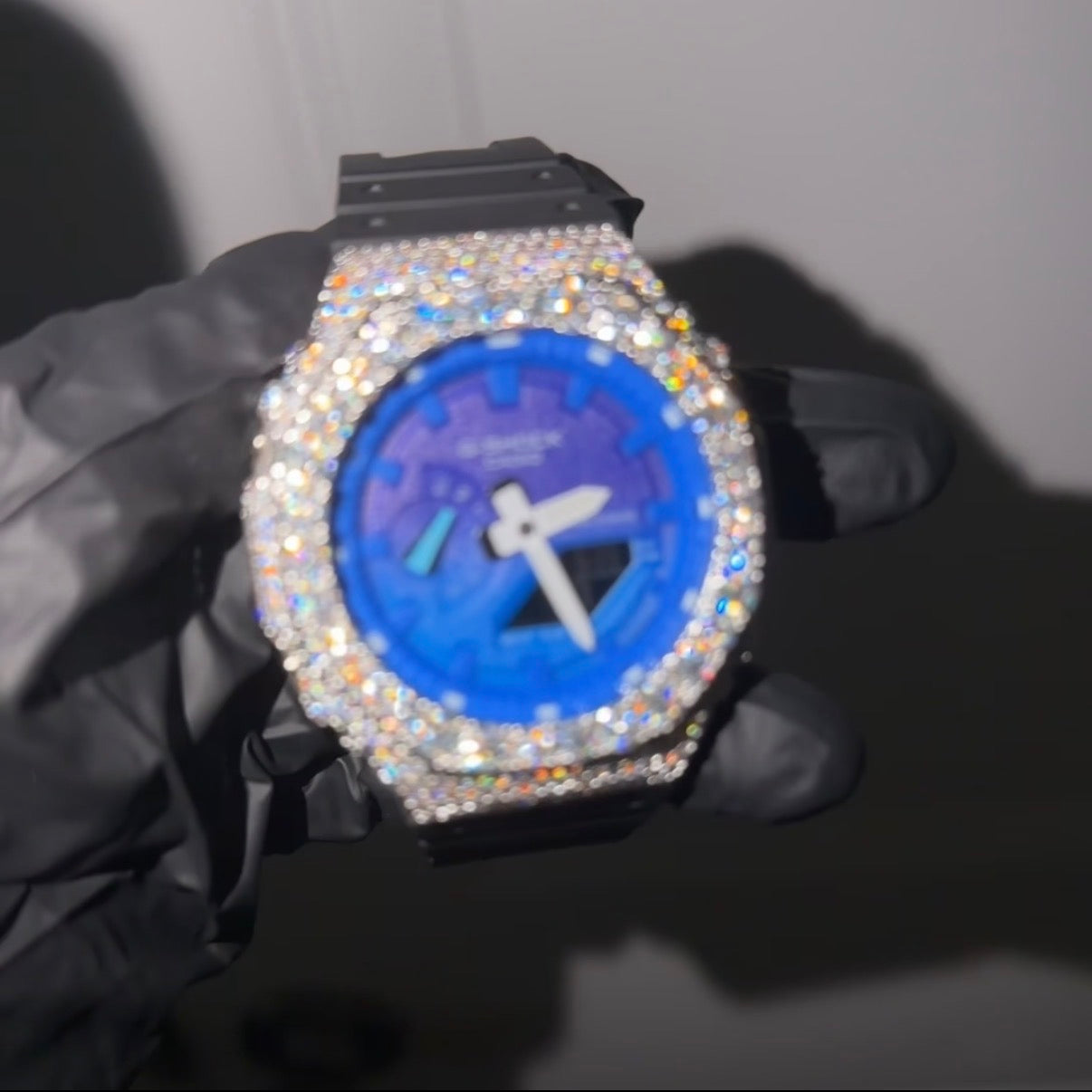 Moissanite Casio G Shock GA2100