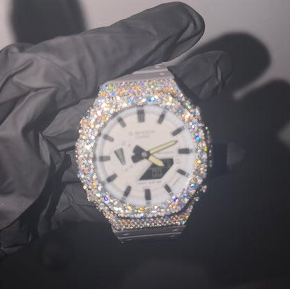 Moissanite Casio G Shock GA2100