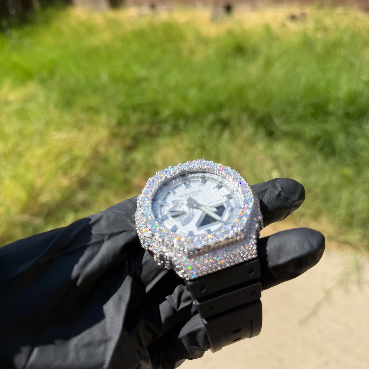 Moissanite Casio G Shock GA2100