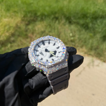 Moissanite Casio G Shock GA2100