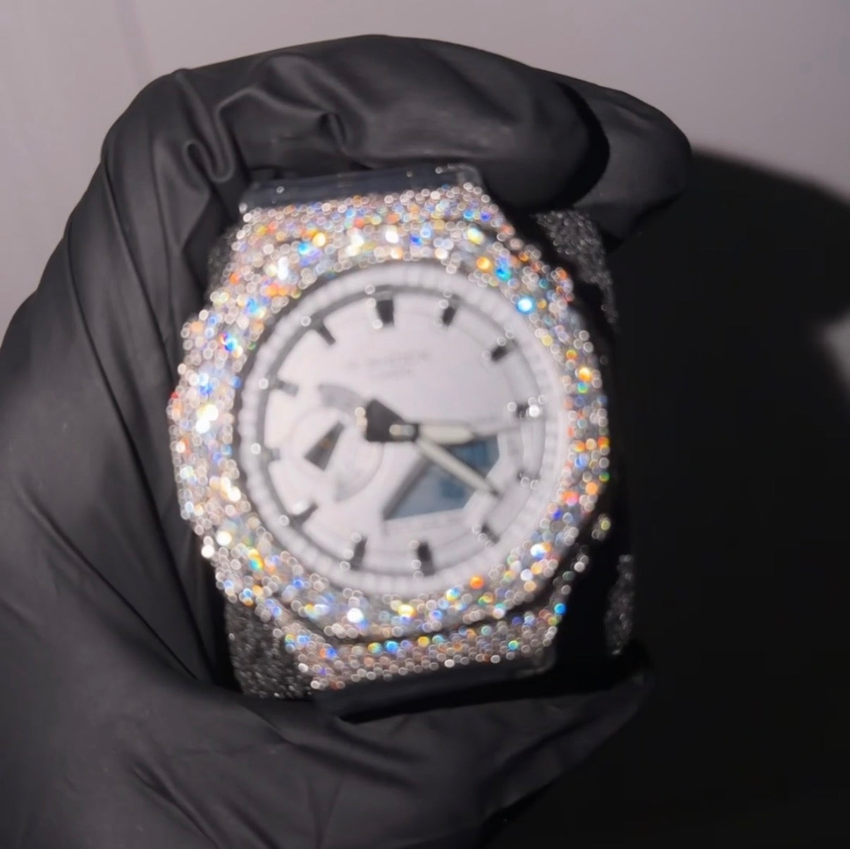 Moissanite Casio G Shock GA2100