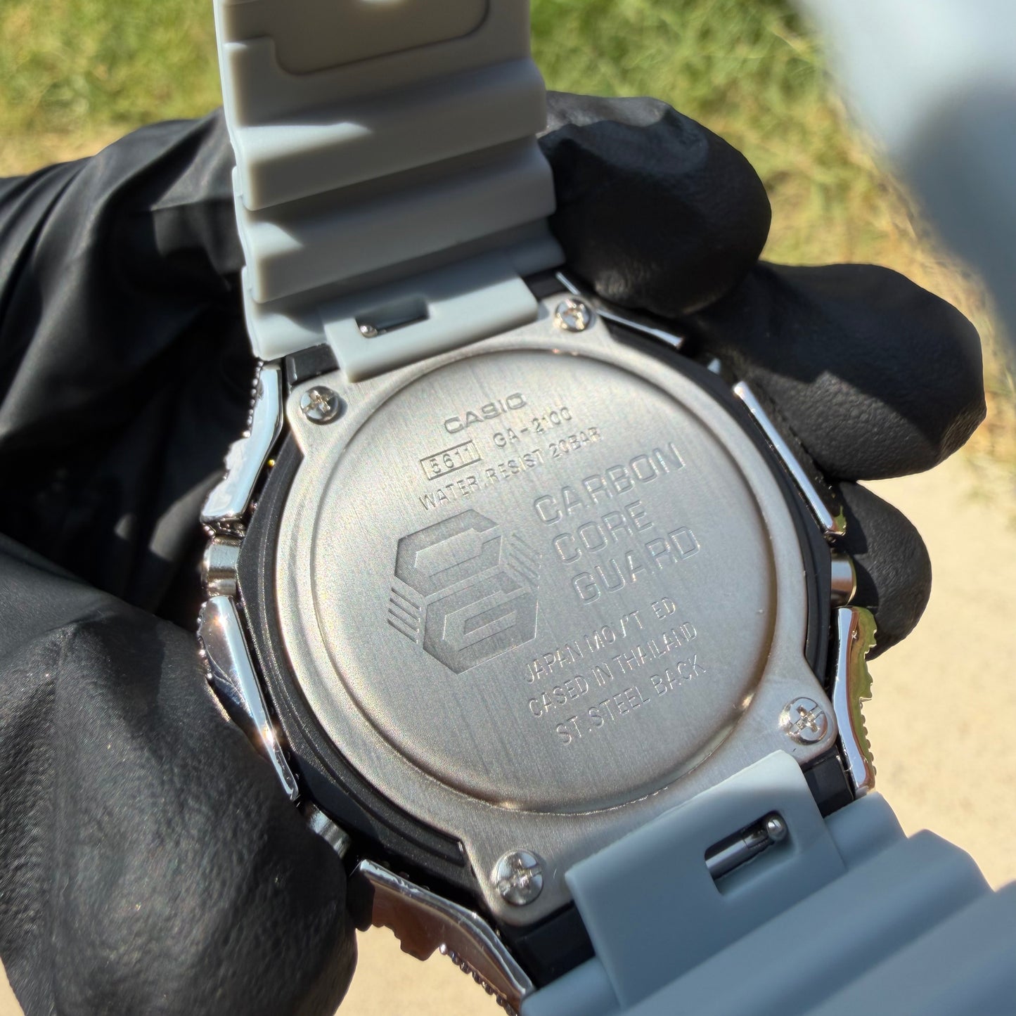 Moissanite Casio G Shock GA2100