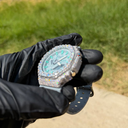 Moissanite Casio G Shock GA2100