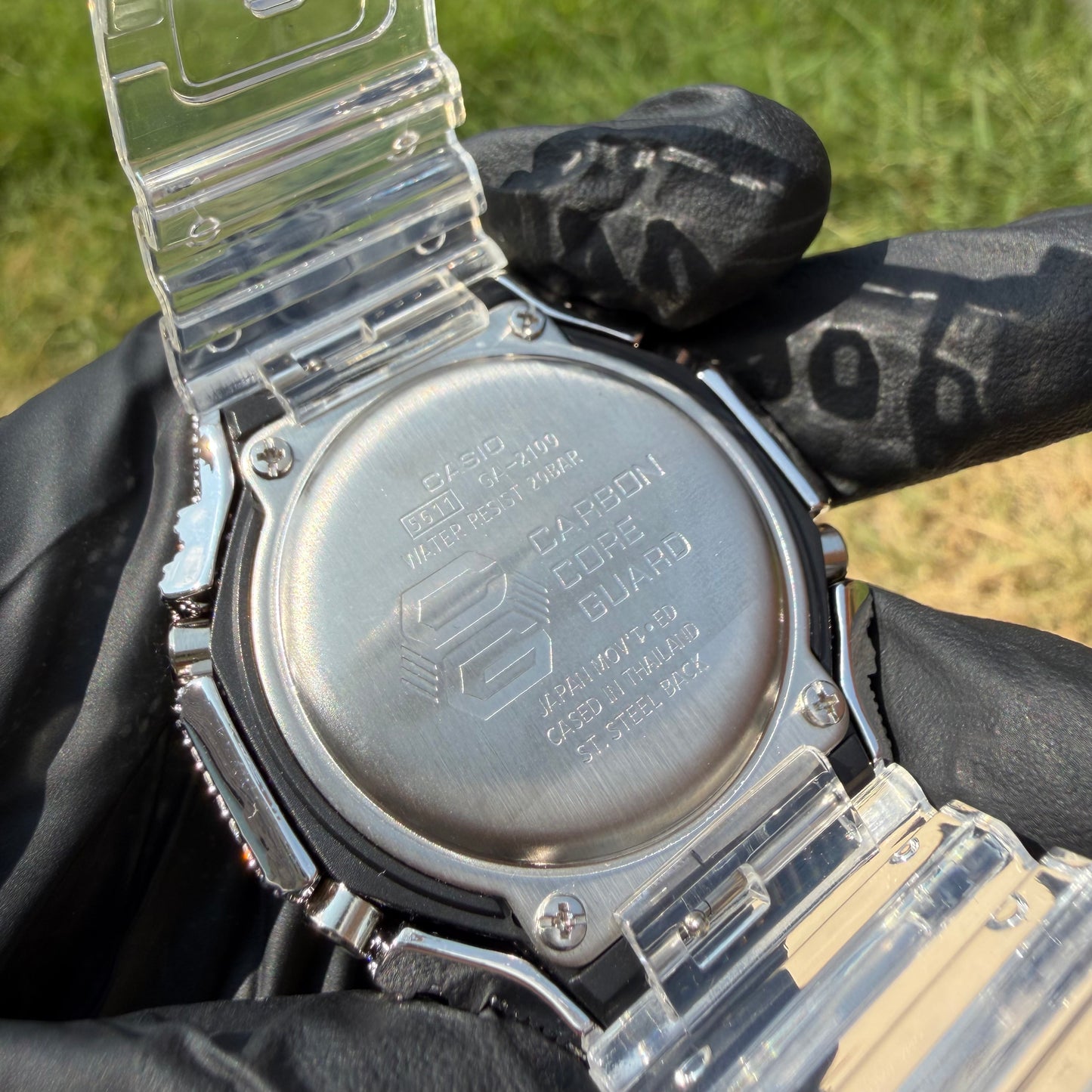 Moissanite Casio G Shock GA2100