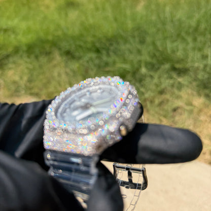 Moissanite Casio G Shock GA2100