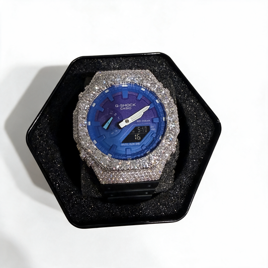 Moissanite Casio G Shock GA2100