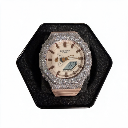 Moissanite Casio G Shock GA2100