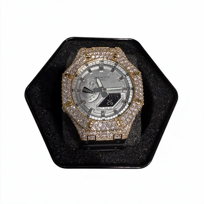Moissanite Casio G Shock GA2100