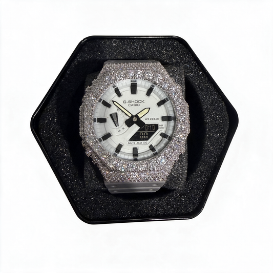 Moissanite Casio G Shock GA2100