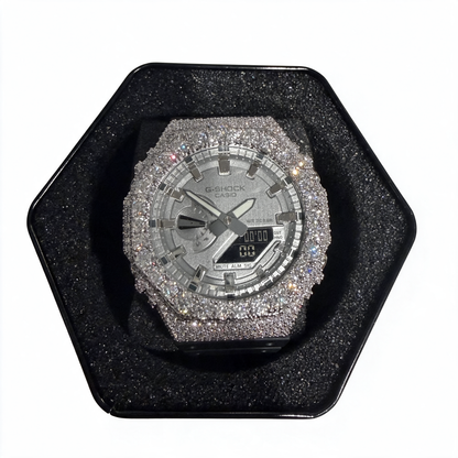 Moissanite Casio G Shock GA2100